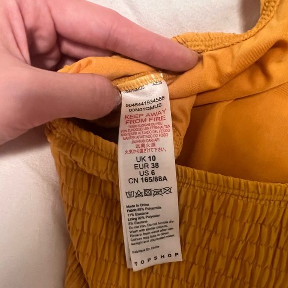 Topshop one piece swimsuit - Picture 3 of 3